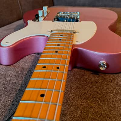 Squier FSR Classic Vibe '50s Telecaster with Maple Fretboard in Burgundy Mist - 2026 Model image 8