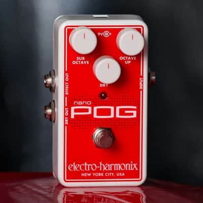 Electro Harmonix NanoPog Polyphonic Octave Generator Guitar Effect Pedal - New image 4