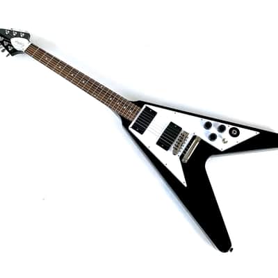 Epiphone Flying V ’79 Kirk Hammett Signature 2023 Ebony image 7