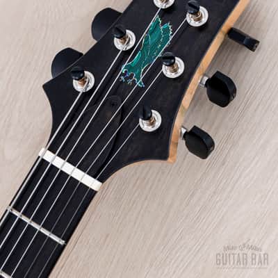 2023 Paul Reed Smith Private Stock Singlecut Archtop Natural w/ Green Grainfill, Case & Tags image 4