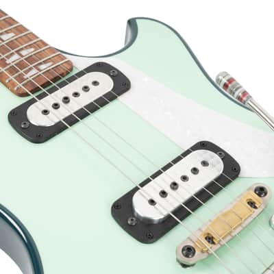 Used Powers Electric A-Type Two Tone FF42 Camtail - Mint and Fjord Green image 9