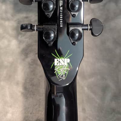 ESP LTD KH-3 Kirk Hammett Signature Spider 2021 - Black with Spider Graphic image 1