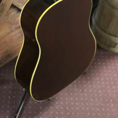 Gibson J160E John Lennon Model, 1970, Sunburst (refinsihed) image 10