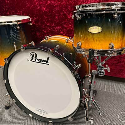 Pearl Masterworks Heritage Artisan Custom 4pc 22/13/16 Kit + 14 snare 2026 - Dusk Sunset Fade Gloss image 8