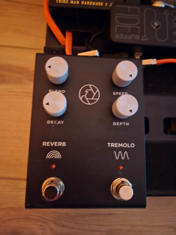 Milkman F-Stop Reverb/Tremolo 2019 - 2021 - Black image 1