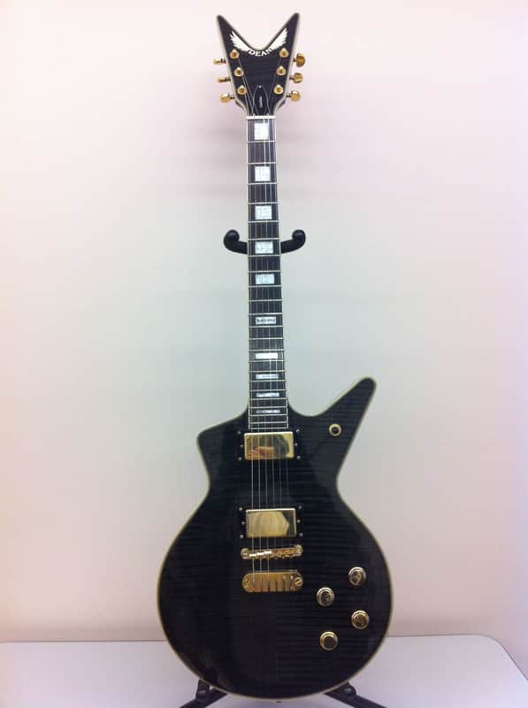 Dean Cadillac Black Gold Edition Electric Guitar w/Case 2006 image 1