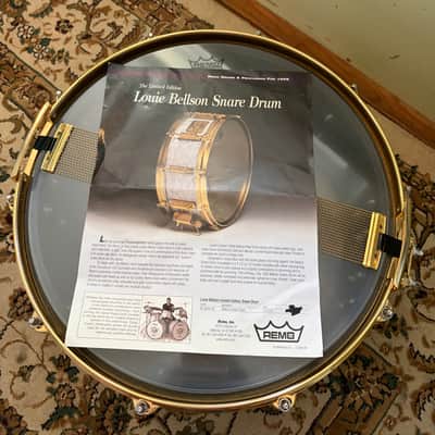 Remo Louie Bellson Signature Snare 1999 New Old Stock image 17