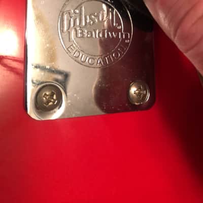 Maestro by Gibson Roadie Mini Flying V Red Gibson Music Education 2000s w fonky strap & bag image 4