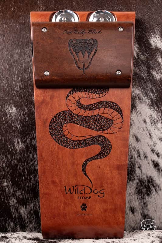 Wild Dog Red Belly Black Snake Stomp Box - 980426 image 1