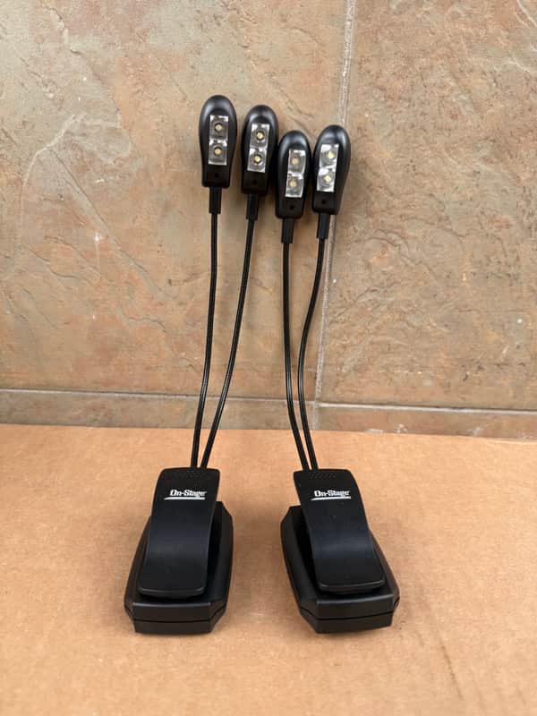 On-Stage Clip-On Duo LED Light