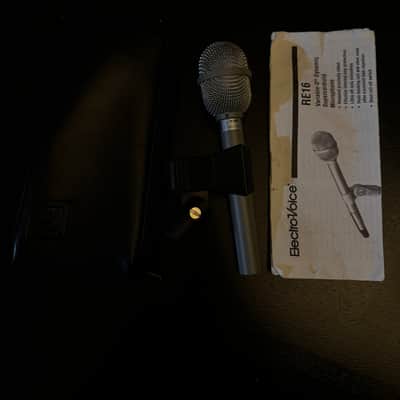 Electro-Voice RE16 Supercardioid Dynamic Microphone 1960 - 2019 - Gray image 1