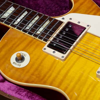 Gibson Custom Shop Historic 1959 Les Paul Standard Reissue Lemon Burst 2014' image 4