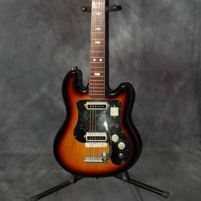 1965 Kent Guyatone made Lido Pro Setup Original Hard Shell Case image 1