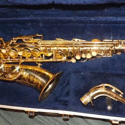 Conn Director Alto Saxophone, USA, Good Condition with case neck mouthpiece image 2