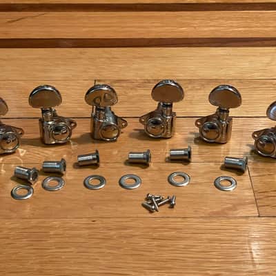 Grover Tuners 3+3 Nickel for Gibson Les Paul standard Special TV burst paf es-335 flying v 175 image 1