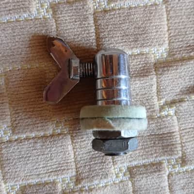 Medveczky  Hi Hat clutch Vintage Collectable  60s-70s  - Chrome over brass image 7
