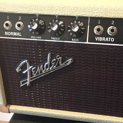 Fender Limited Edition ‘65 Deluxe Reverb Head 2015 Blonde Mint Rare image 1