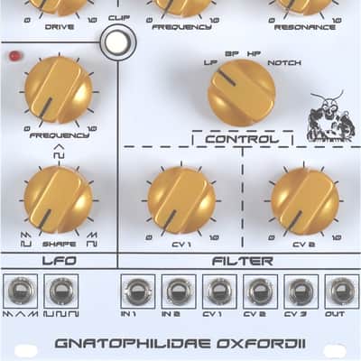 NEW Frequency Central Gnatophilidae Oxfordii (Multimode VCF with LFO/Distortion Module) for Eurorack Modular image 2