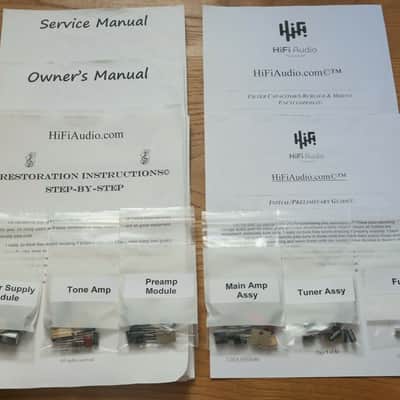 Kenwood KR-4200 restoration kit filter capacitor repair rebuild fix image 1