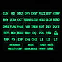 Boss MS-3 Glow Labels (Reverse Print)