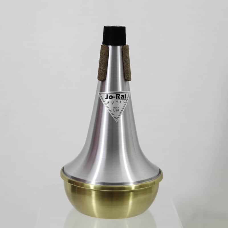 Jo-Ral 1B Aluminum/Brass Bottom Straight Mute for Tenor Trombone image 1
