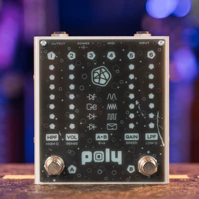 Poly Effects Josh Smith Flat V – Dynamic Overdrive / Boost Pedal – Excellent with Box image 2