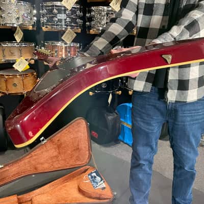 *RARE* 1983 Ibanez X Series Rocket Roll II 6-String Electric Guitar with Case - Cherry Red Sunburst image 9