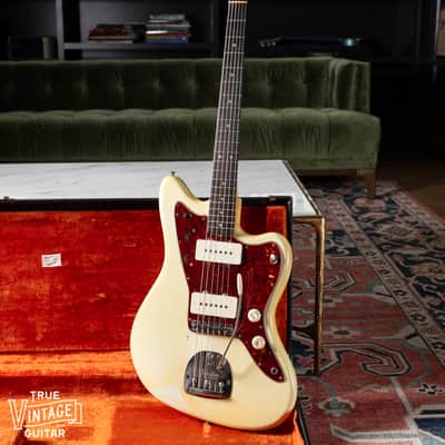 1964 Fender Jazzmaster Olympic White with video! image 2