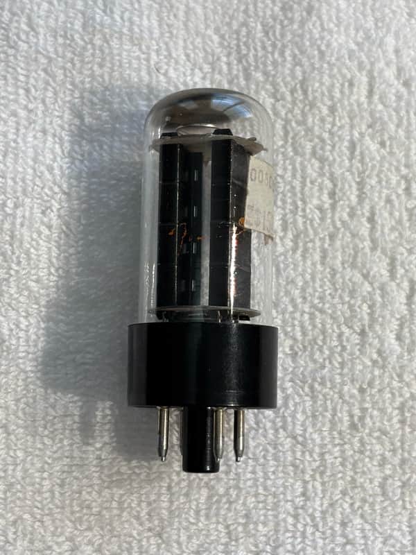 Fender 5Y3GT Vacuum Tubes Circa-1960s-Glass image 1
