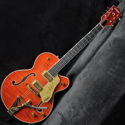 2018 Gretsch G6120TFM Players Edition Nashville with String-Thru Bigsby & OHSC image 2