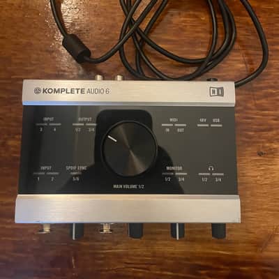 Native Instruments Komplete Audio 6 USB Audio Interface 2010s - Black/Silver image 5