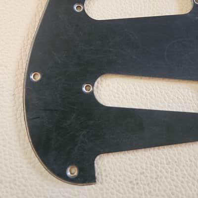Fender Stratocaster Aged Relic 3 ply Pickguard Black image 4