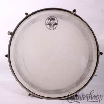 *Ludwig 2-Piece Brass 14x4"Snare Drum Vintage 20s NOB Dancel Model Universal USA image 8