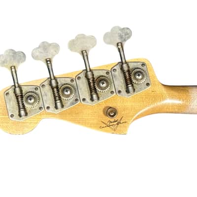 Fender Custom Shop 1965 JOURNEYMAN Jazz Bass, Faded Inca Silver/Rosewood *On Order, ETA Feb. 2027 image 14