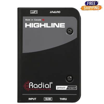 Radial Engineering Highline Passive Line Isolator with Precision-wound Jensen Transformer image 2