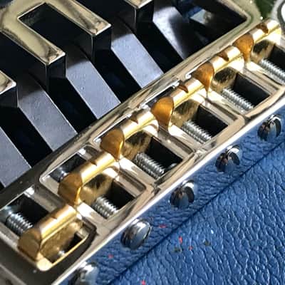 Schaller 456 Vintage Guitar Bridge/Tailpiece 1970's (Tony Iommi "Old Boy " SG Jaydee Super Rare!) image 11