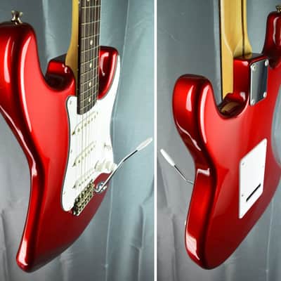 FENDER Stratocaster Standard ST-STD 2008 - CAR Candy Apple Red - Japan Import image 6