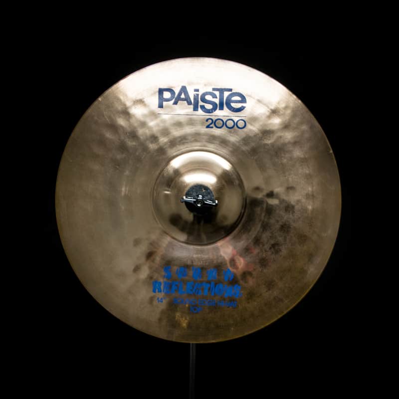 Paiste 14" 2000 Sound Reflections Sound Edge Hi-Hat Cymbals (Pair) image 1