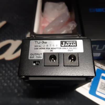 Boss TU-3W Chromatic Tuner Waza Craft DEC 2023 MIJ with BOX image 6