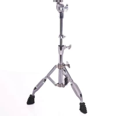 NOS DDrum D2 Series 5.5" x 14" Snare Drum with snare stand in Midnight Black image 2