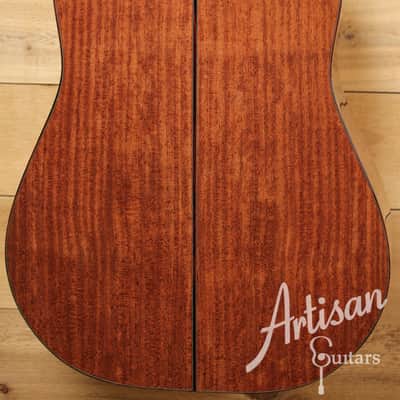 Huss and Dalton TD R 20th Anniversary Guitar Thermo-Cured Red Spruce and Bubinga Pre-Owned 2015 image 5