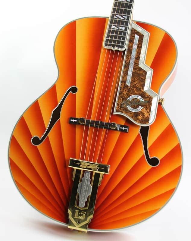 2000 Gibson Custom & Historic Art Deco L5 Jazz Moderne One Off image 1