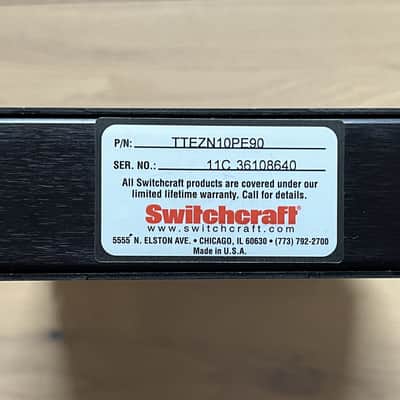 Switchcraft TTEZN10PE90 start 2000' image 4
