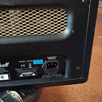 Marshall Origin ORIGIN20H 20-Watt Tube Guitar Amp Head 2018 - Present - Black image 17