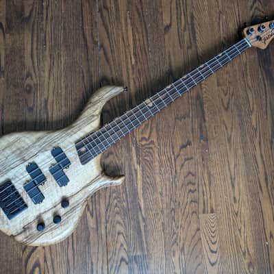 J H Ealum Custom Double Precision Bass, Handmade 2023 - Oil image 1