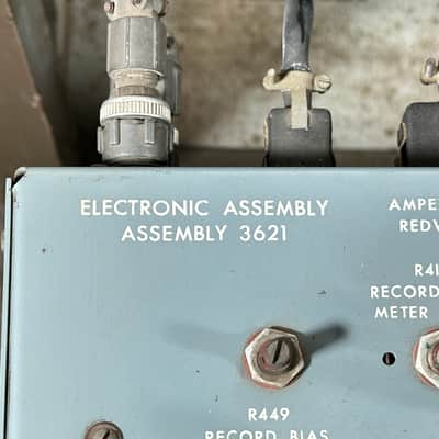 Vintage Ampex 402 / 403 Reel to Reel Tape Recorder Tube Mic Preamp image 11