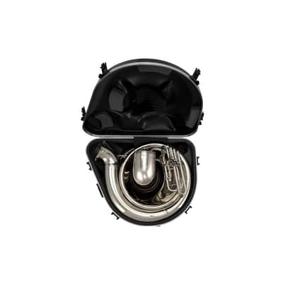 Adams MSP1TS Marching Sousaphone - Silver-Plated with Case image 3
