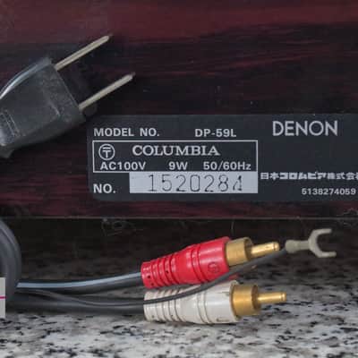 DENON DP-59L Direct Drive Auto-Lift Turntable in Good condition image 25