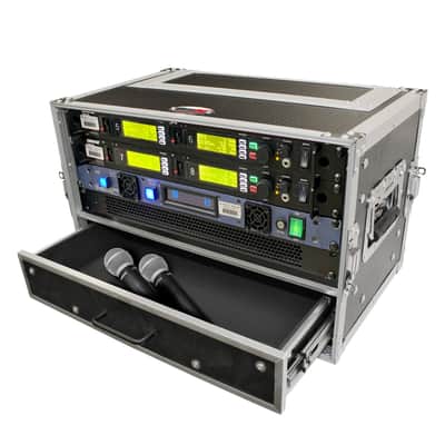 ProX XS-WM4U2DRMK2 | 4U Rack Case with 2U Drawer | 12in Deep ATA Flight Case image 2