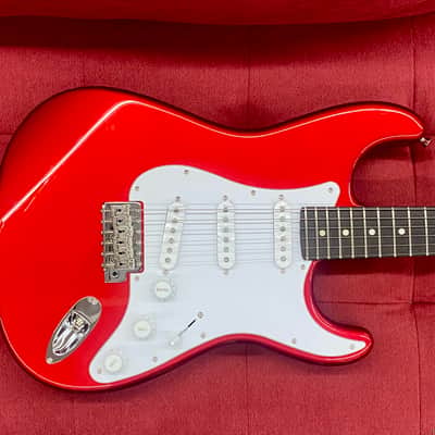 Tokai TOK-AST-101R-CAR SSS-style Guitar, Alder Body, Rosewood Fretboard - Candy Apple Red w/ Bag image 1